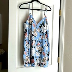 Floral spaghetti strap dress